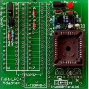 PLCC 32 Firmware HUB / LPC Adapter v2.1 - GQ-3x, GQ-4x - ADP-030 
