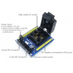 AVR ISP QFP32 adapter (M48+) 