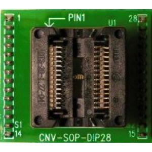 SOIC28 to DIP28 adapter (300mil)