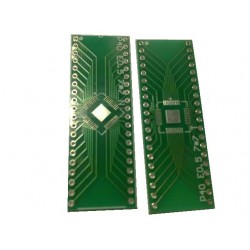 QFN40 to DIP40 adapter nyáklap - 7mm x 7mm