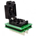 PQFP44 to DIP40 adapter foglalattal (Mega16)