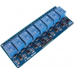 Univerzális relé modul (8 csat.)