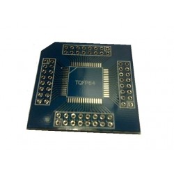 QFP64 adapter nyáklap